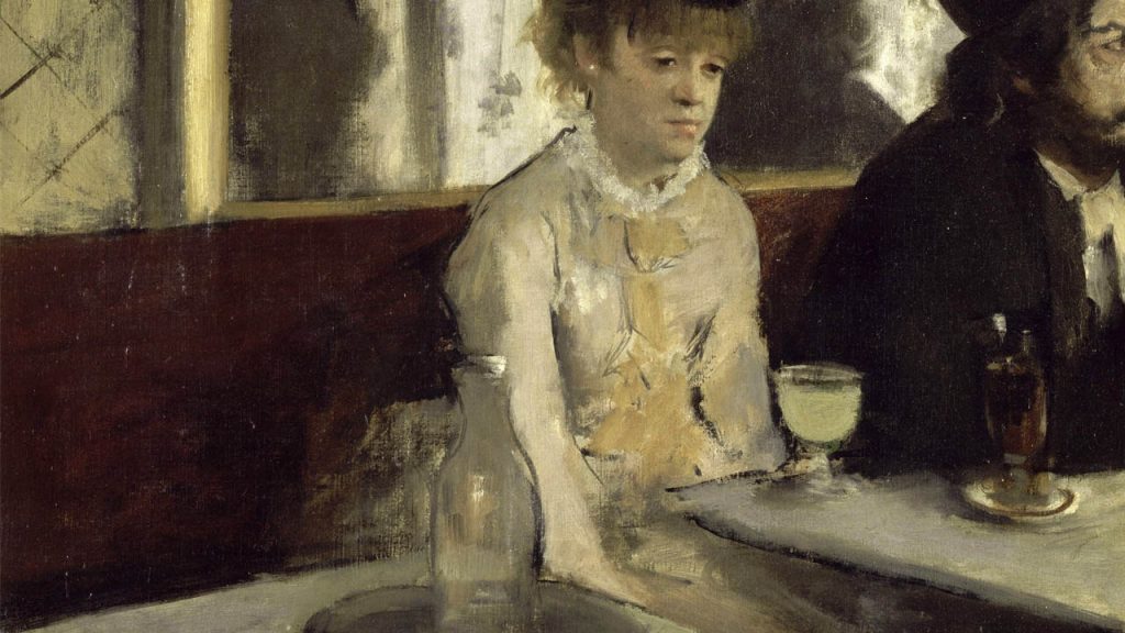 edgar degas cuadro alcoholismo