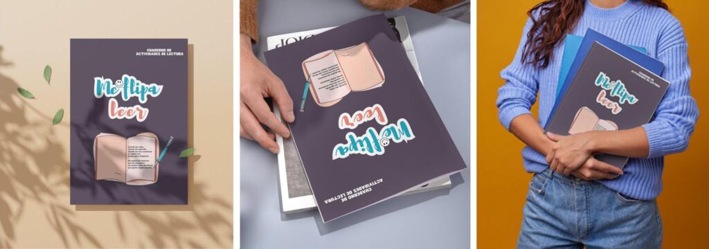 me flipa leer banner - cuaderno de lectura