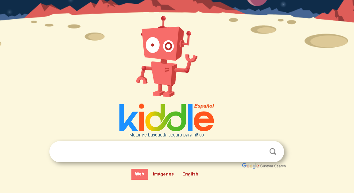 kiddle buscador niños