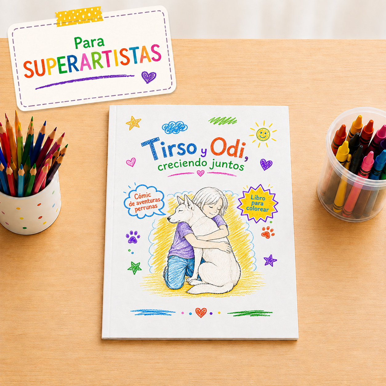 superartistas Tirso y Odi