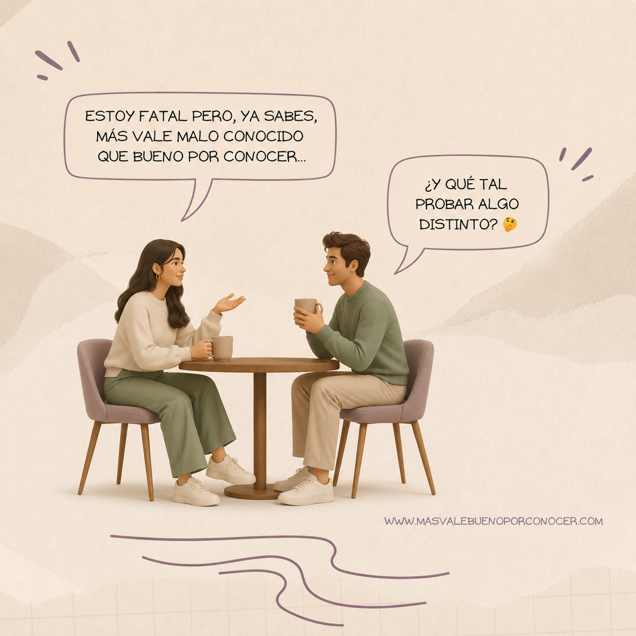 más vale bueno por conocer banner